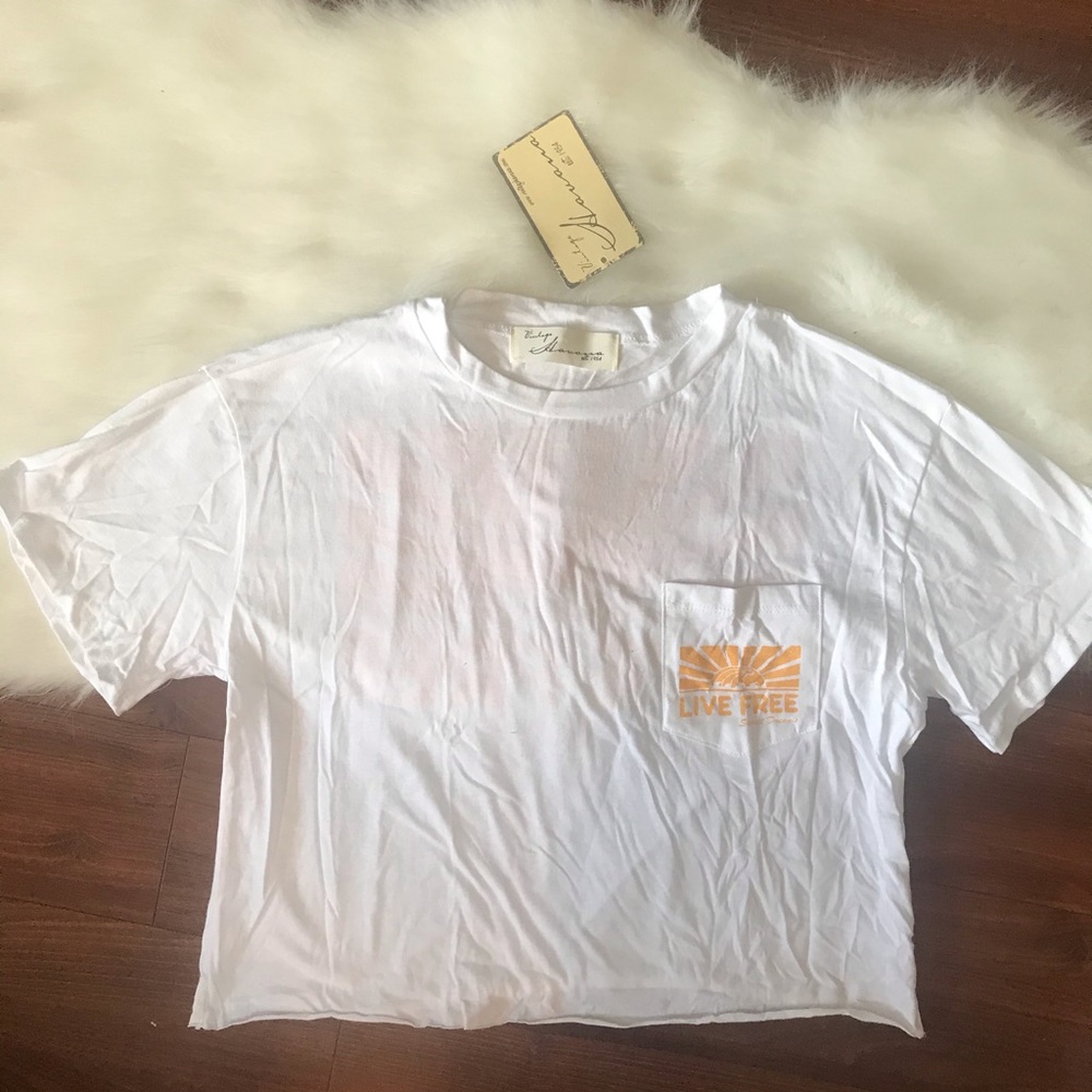 Vintage Havana Cropped T-Shirt